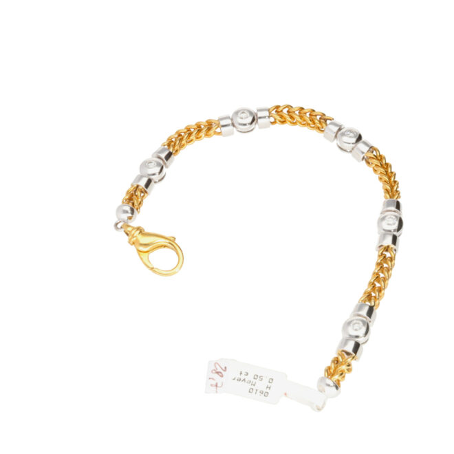 Schweres Gelbgold Armband – Bild 4