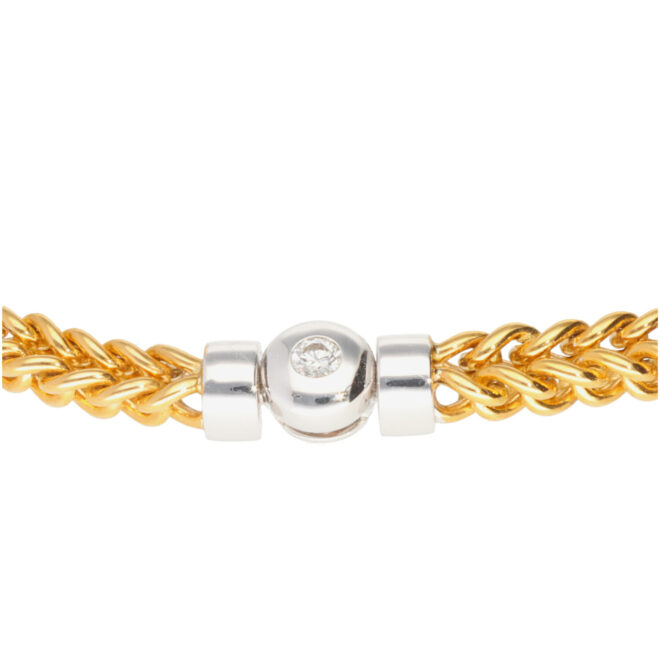 Schweres Gelbgold Armband – Bild 5